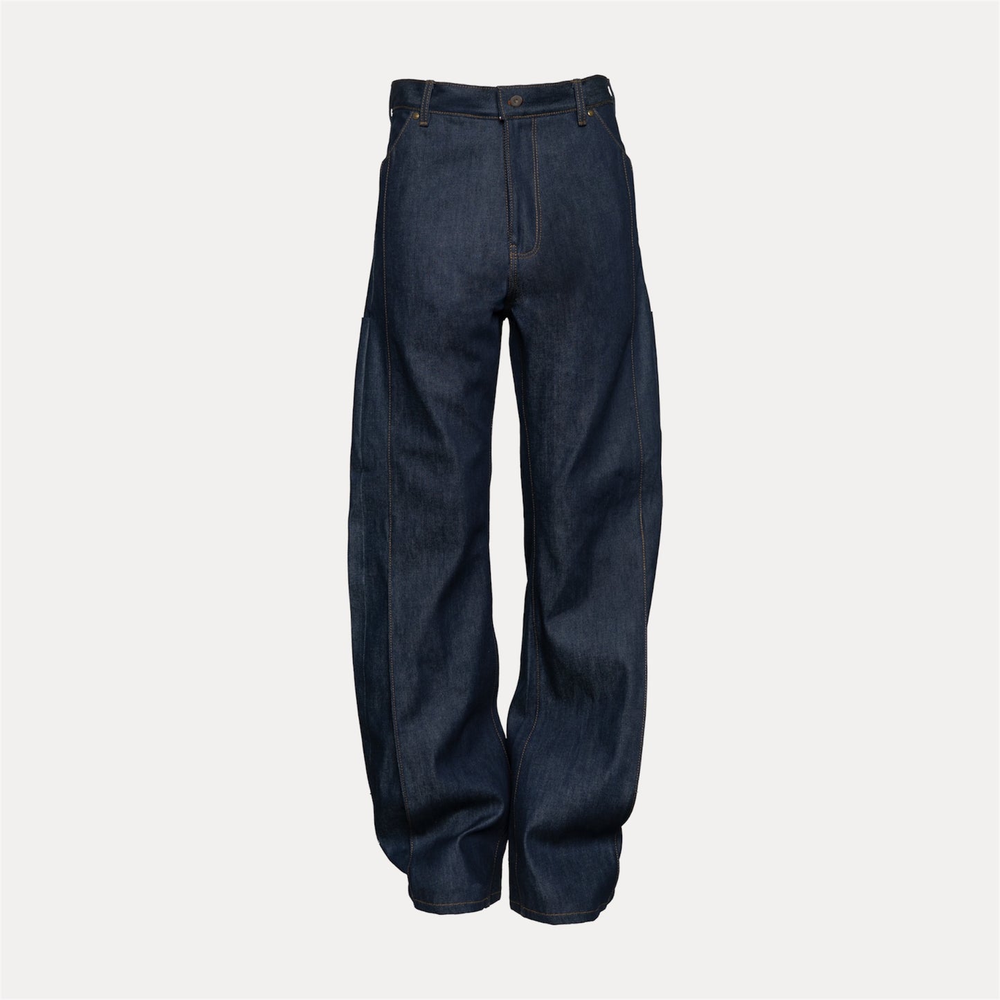 Amulet pleated Holster Selvedge Denim (Indigo)