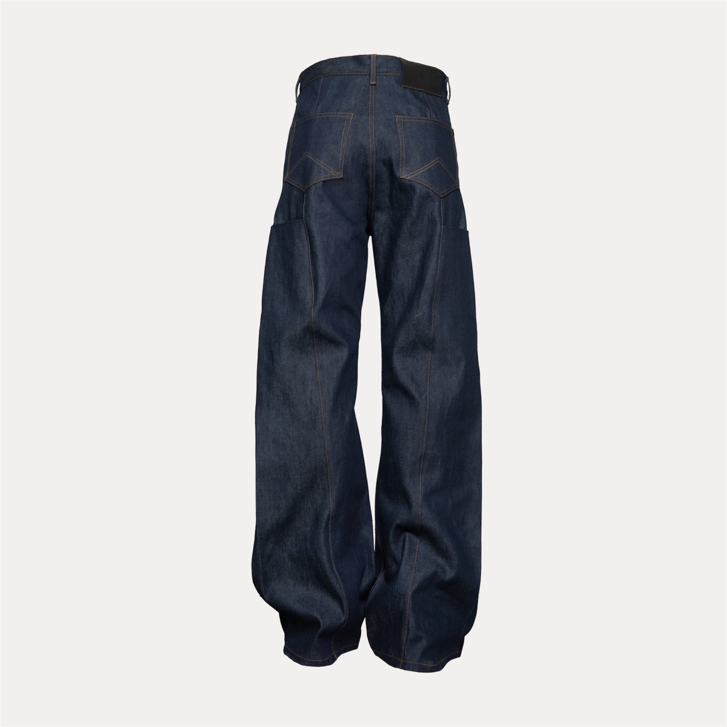 Amulet pleated Holster Selvedge Denim (Indigo)