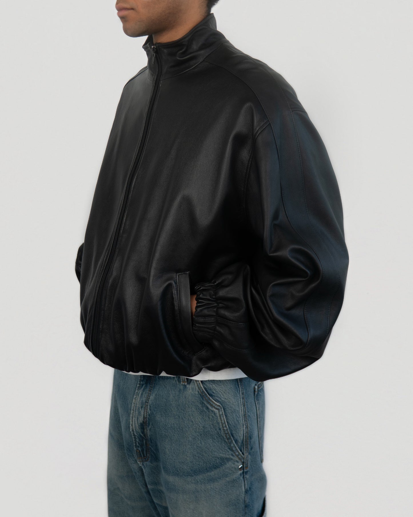 Amulet Trackjacket in Leather
