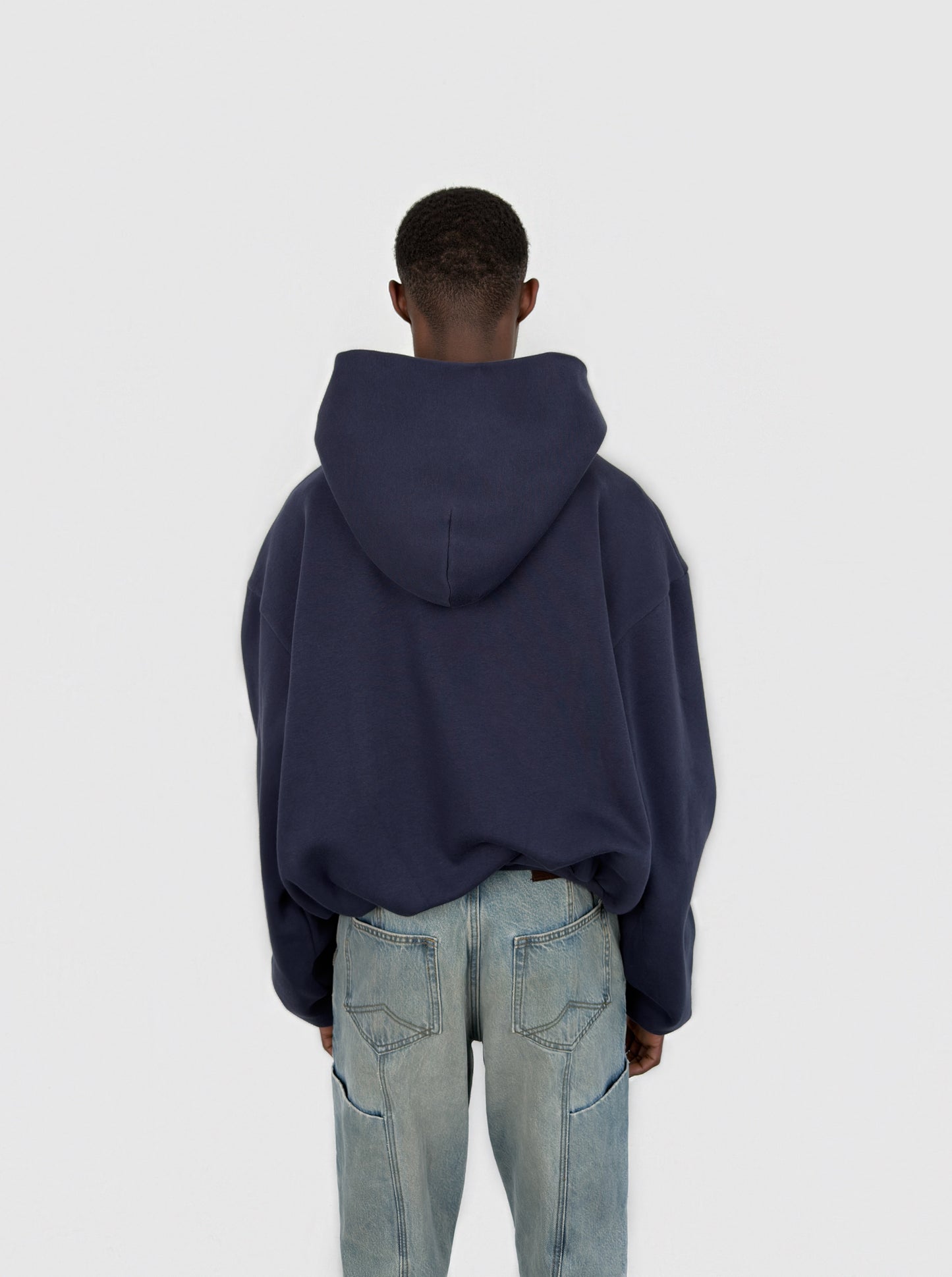 Jack of Clubs Zip-Hoodie double layered