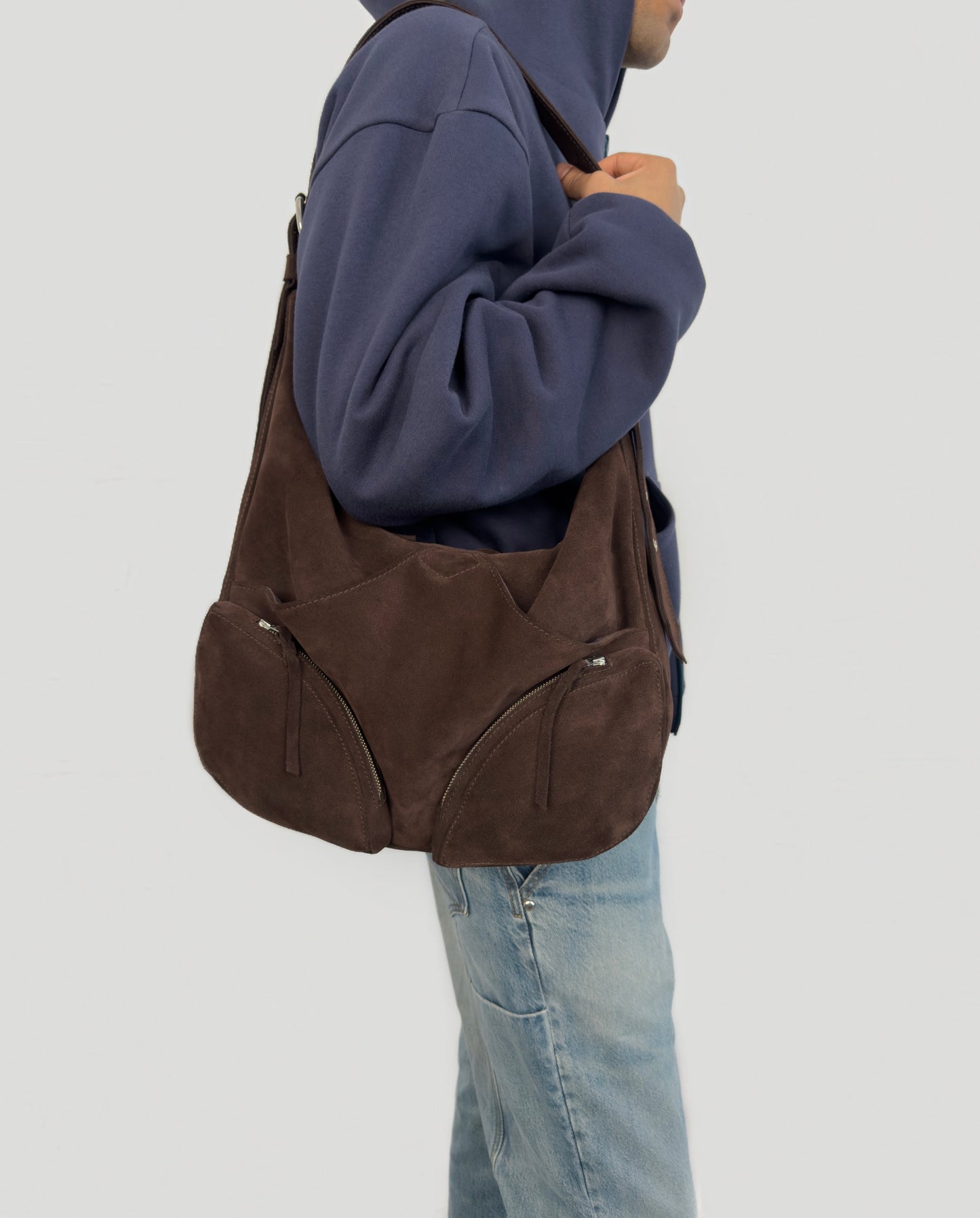 Crescent Bag in Leather