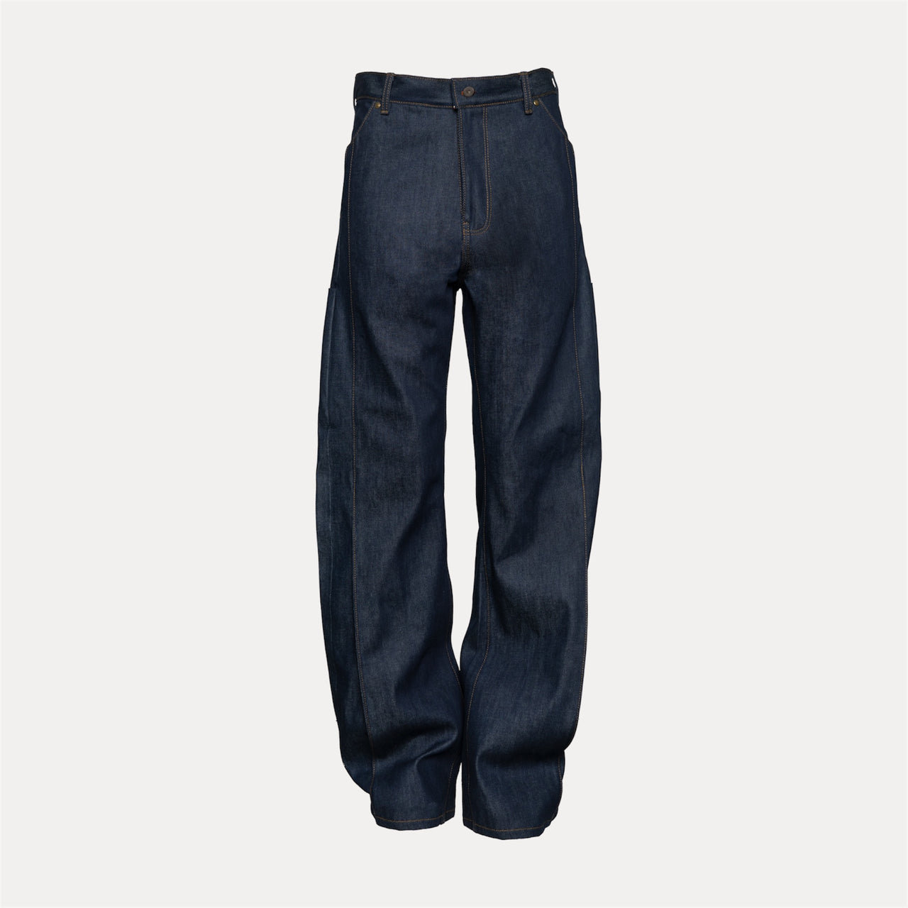 Amulet pleated Holster Selvedge Denim (Indigo)