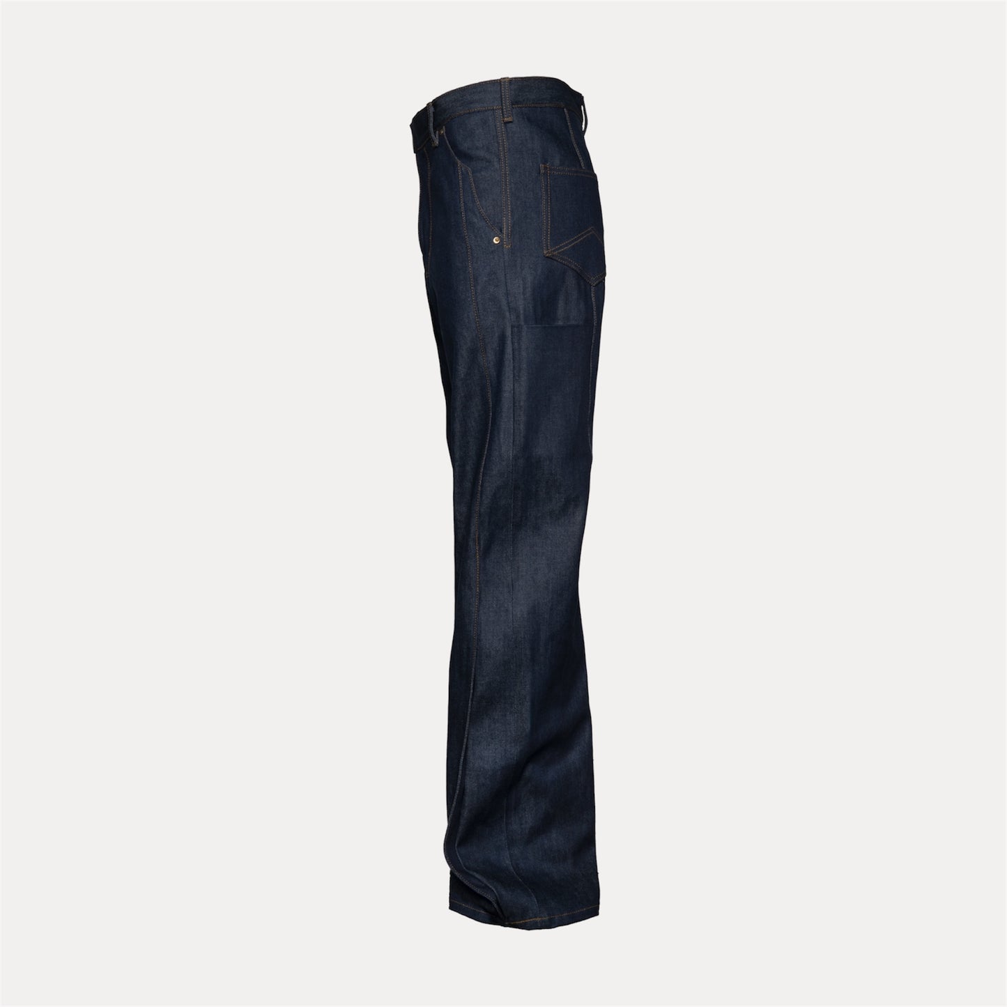 Amulet pleated Holster Selvedge Denim (Indigo)
